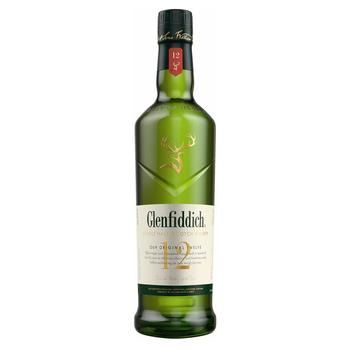 Виски Glenfiddich 12 лет 40% 0,5л 