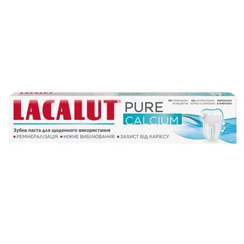 Зубная паста Lacalut Fluor кальций 75мл 