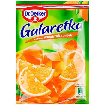 Желе Dr.Oetker Galaretka со вкусом апельсина 72г 