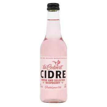 Сидр La Colvert Raspberry 5,5% 0,33л 