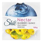 Крем-мыло твердое Shik Nectar черника и айва 125г