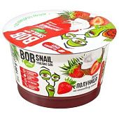 Десерт Bob Snail на кокосовом креме клубника 180г