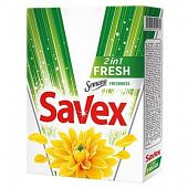 Стиральный порошок Savex 2in1 Fresh для ручной стирки 400г