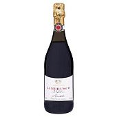 Вино игристое Cascina S. Maria Rosso Amabile Lambrusco dell’Emilia красное полусладкое 7,5% 0,75л