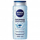 Гель для душа Nivea Men Pure Impact 500мл