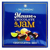 Конфеты шоколадные Millennium Mousse & Jam ассорти 180г