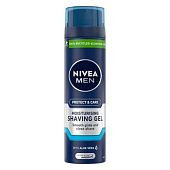 Гель для бритья Nivea Men Защита и уход увлажняющий 200мл