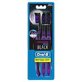 Зубная щетка Oral-B Всесторонняя чистка Black 3шт