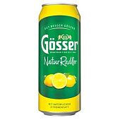 Пиво Gosser Natur Radler светлое с лимонным вкусом 2% 0,5л