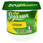 Йогурт Sojasun соевый лимон с мякотью 100г