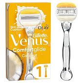 Бритва Gillette Venus&Olay Кокос с 1 сменной кассетой