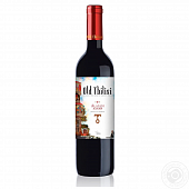 Вино Old Tbilisi Алазани красное полусладкое 12% 0,75л