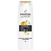 Шампунь Pantene Pro-V Active Nutri-Plex 3в1 Густые и сильные 325мл