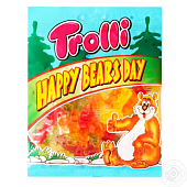 Конфеты жевательные Trolli День счастливых медведей 100г