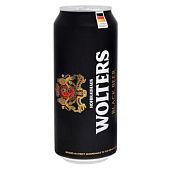 Пиво Wolters Premium Black Pilsner Beer темное 5% 0,5л