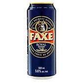 Пиво Faxe Royal Export светлое 5,6% 0,5л