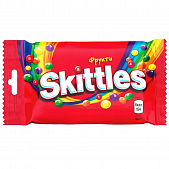 Драже Skittles Fruits с фруктовым соком 38г