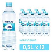 Вода минеральная BonAqua негазированная 0,5л