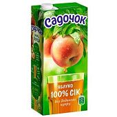 Сок Садочок яблочный 0,95л