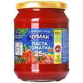 Паста томатная Чумак 25% 485г