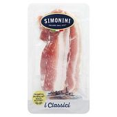 Панчетта Simonini нарезанная сыровяленая 80г
