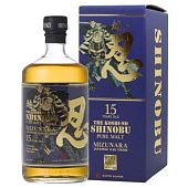 Виски Shinobu Pure Malt Mizunara 15 лет 43% 0,7л