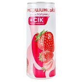 Напиток негазированный Моршинская Клубника 0,33л