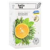 Чай фруктово-травяной Hello Tea Апельсин-розмарин 3г*20шт