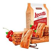 Печенье Roshen Lovita с вишнево-ванильной начинкой 168г