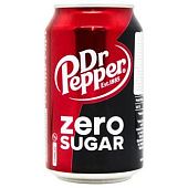 Напиток газированный Dr Pepper Zero 0,33л