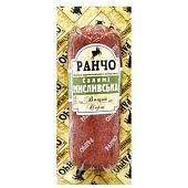 Колбаса Ранчо Салями Охотничья варено-копченая высший сорт 220г