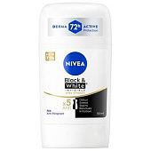 Антиперспирант Nivea Черный и Белый невидимый гладкий шелк 50мл