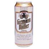 Пиво Hermann Muller светлое 4% 0,5л