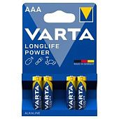 Батарейки Varta Longlife Power AAA 4шт