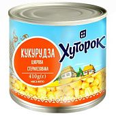 Кукуруза Хуторок сахарная 410г