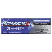 Зубная паста Blend-a-Med 3D White с древесным углем 75мл