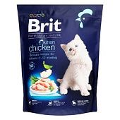 Корм сухой Brit Premium с курицей для котят 300г