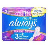 Прокладки гигиенические Always Platinum Ultra Day&Night 6шт