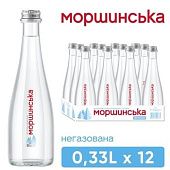 Вода минеральная Моршинская негазированная 0,33л