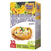 Каша овсяная Овсяночка ассорти 5 вкусов 45г х 10шт