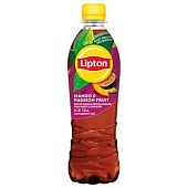 Чай холодный черный Lipton манго и маракуйя 0,5л