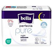 Прокладки гигиенические Bella Pure ночные 7шт