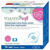 Прокладки гигиенические Masmi Soft Ultra Night для сильных выделений 10шт