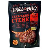 Grill&BBQ Pripravka Приправа для мяса и курицы Техасский стейк с сычуанским перцем чесноком и солодом 30г