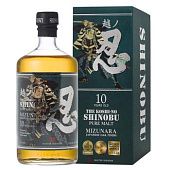 Виски Shinobu Pure Malt Mizunara 10 лет 43% 0,7л