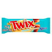 Батончик шоколадный Twix Xtra Соленая карамель 75г