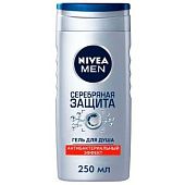 Гель для душа NIVEA MEN Серебряная защита 250мл