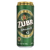 Пиво Zubr Gradus светлое 5,2% 0,5л