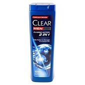 Шампунь Clear Men Classic Action 2 in 1 против перхоти 360мл