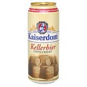 Пиво Kaiserdom Kellerbier полутемное нефильтрованное 4,7% 0,5л